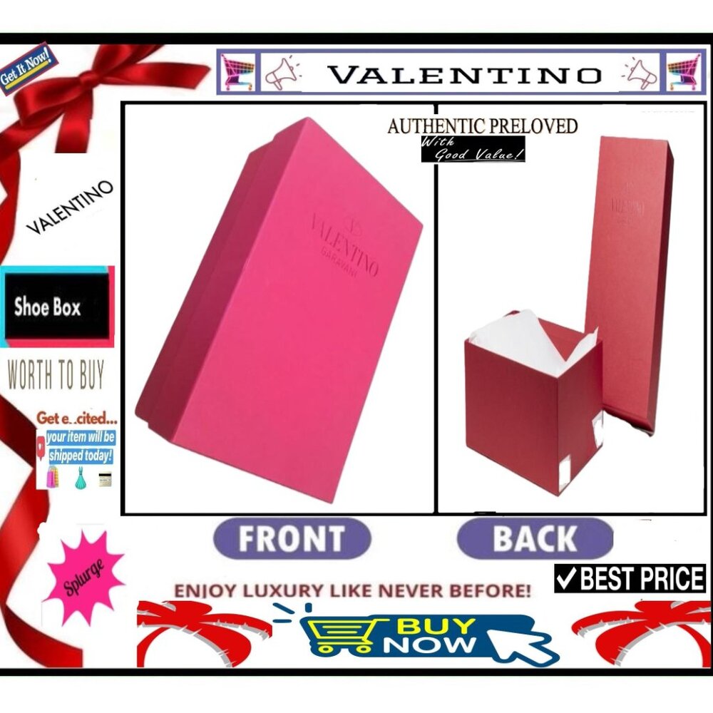 Valentino Empty Box Storage Accessory Container D… - image 1